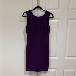 Banana Republic Rich Purple Mini Dress